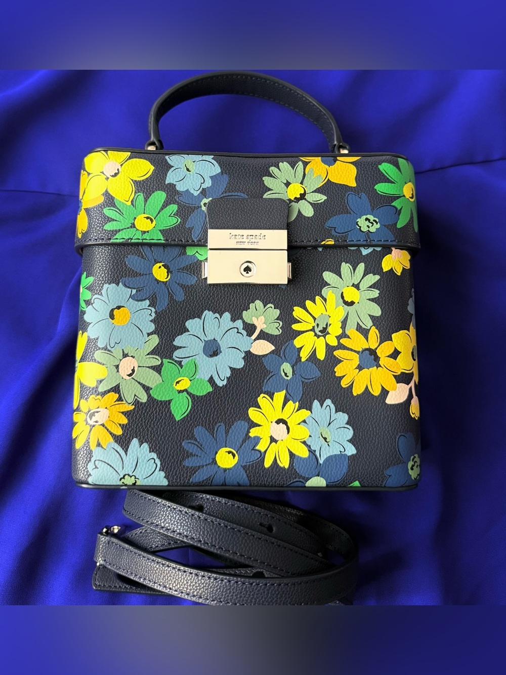 Kate Spade Voyage Floral Medley Small Top Handle Crossbody Bag